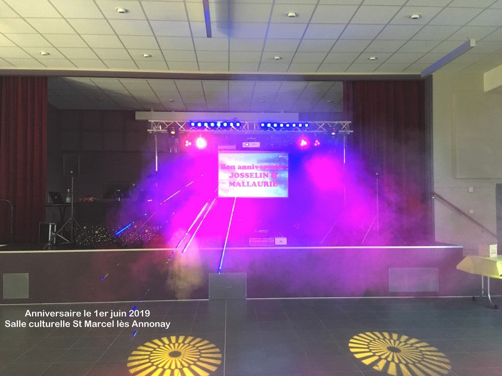 Soirée anniversaire